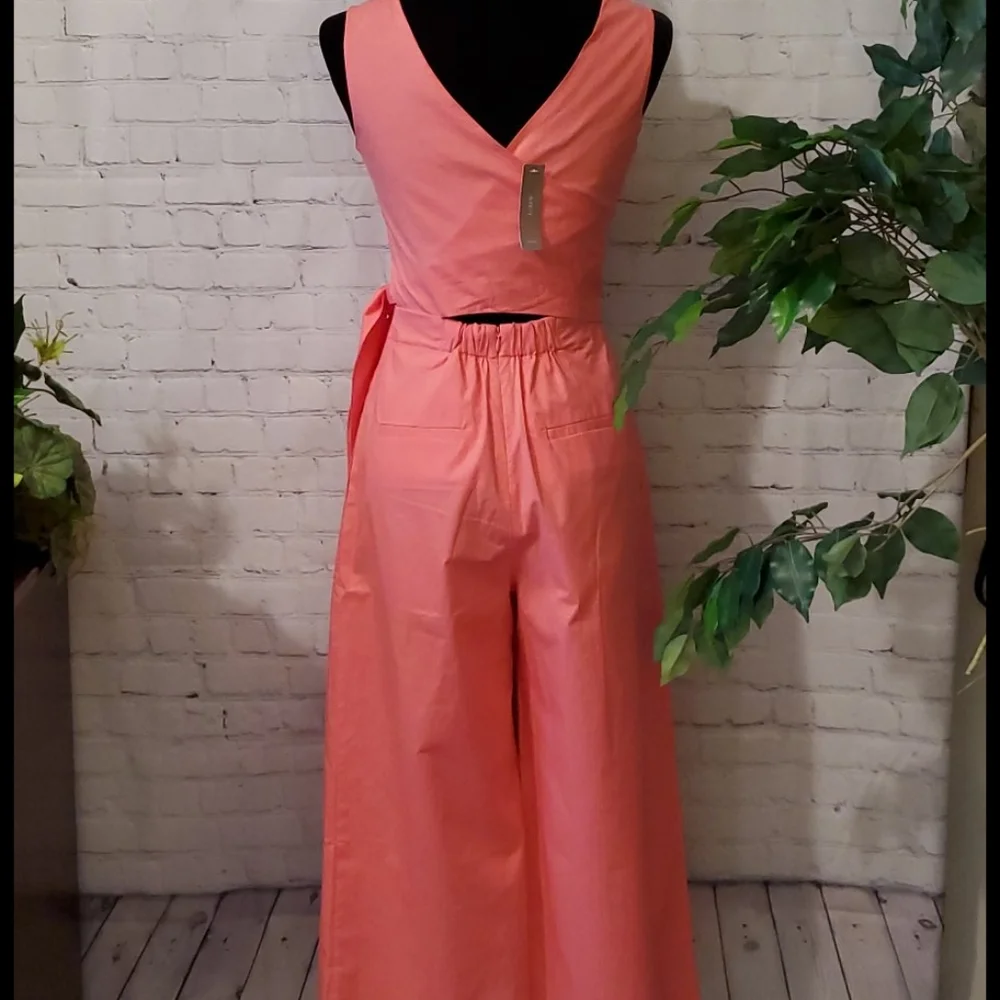NWT J Crew Dark Matter Cotton Blend Jumpsuit - Picture 1 of 12